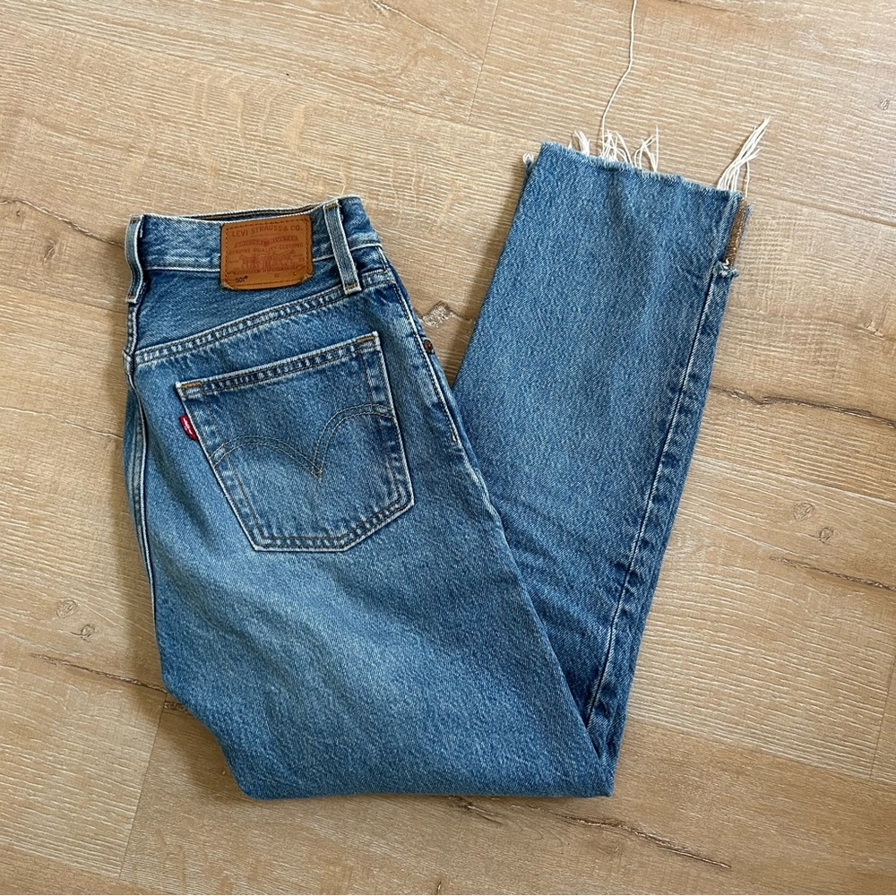LEVI’S PREMIUM 501 High Rise Jeans 100% cotton